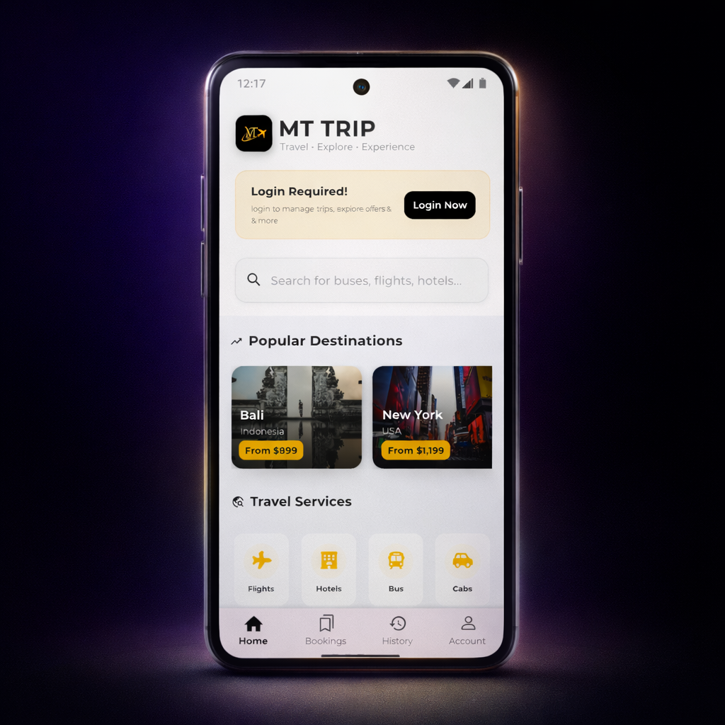MT Trip Mobile App